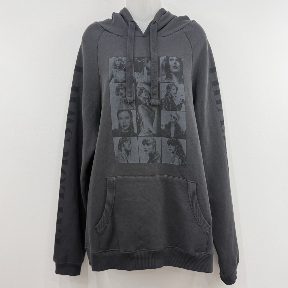 Taylor Swift The Eras Tour Official Merchandise Hoodie Women's XL Dates Graphic